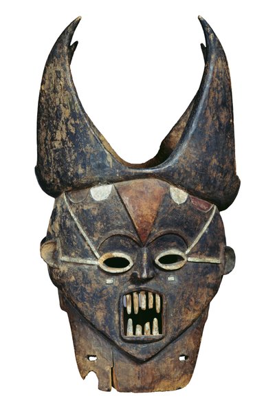 Mask of Janus, Ibo or Igala by Nigerian